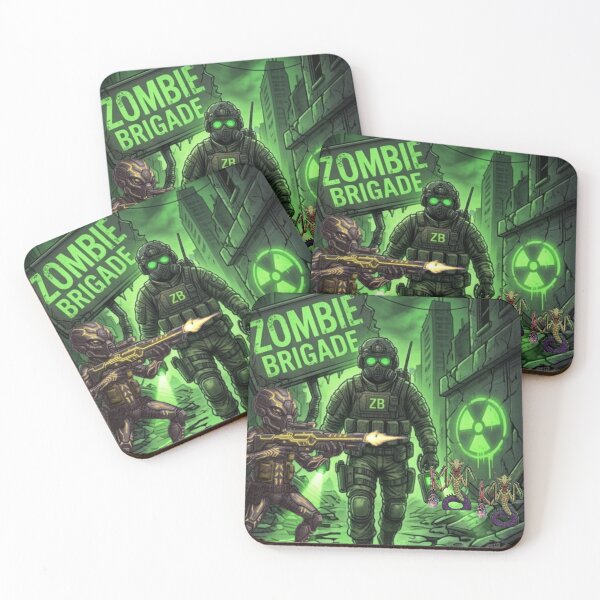 Item preview, Zombie Brigade: Post-Apocalyptic Radioactive Tactical Strike designed and sold by TOCOCLAWS.