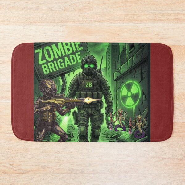 Item preview, Zombie Brigade: Post-Apocalyptic Radioactive Tactical Strike designed and sold by TOCOCLAWS.