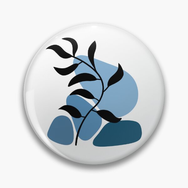 Item preview, Whimsical Nature Blue Boho Minimalism designed and sold by Sartoris Art.