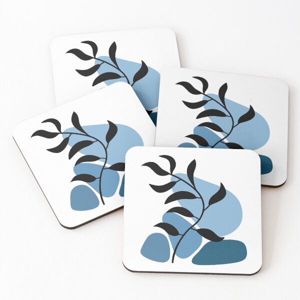 Item preview, Whimsical Nature Blue Boho Minimalism designed and sold by Sartoris Art.