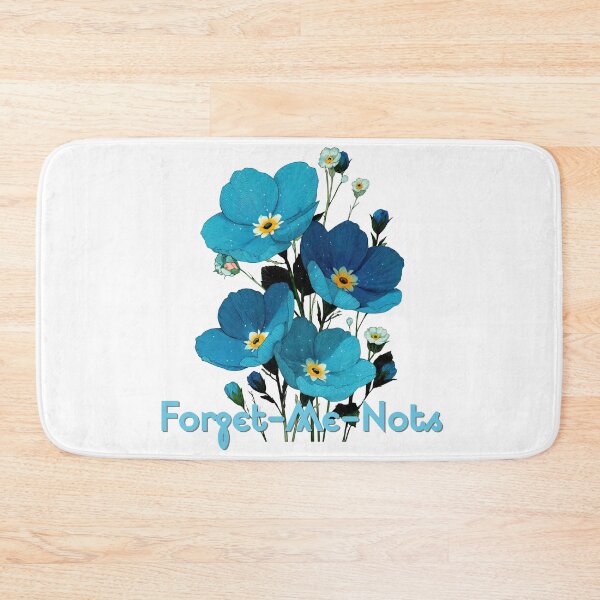 Item preview, Forget-Me-Nots – Timeless Remembrance designed and sold by ForeverPrintsOK.