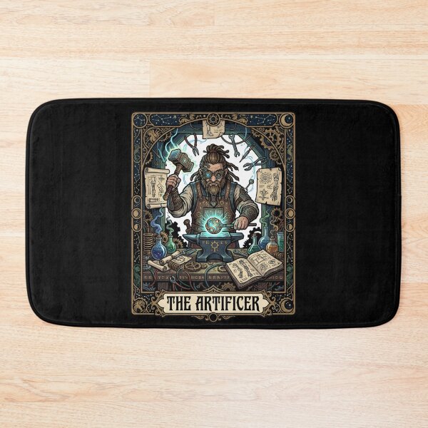 Item preview, The Artificer Tarot Card Fantasy Tabletop RPG Art designed and sold by Fenay Designs.