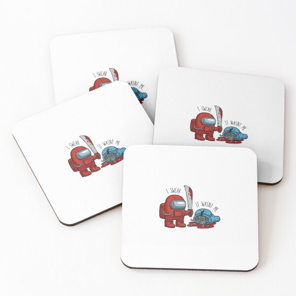 Item preview, "I SWEAR IT WASN'T ME" - Funny Sus Imposter Sticker designed and sold by LYZ7VANI.