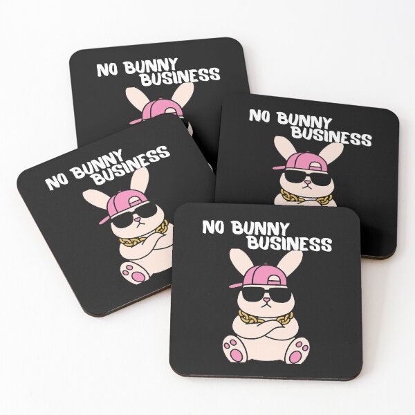 Item preview, Cool & Funny Bunny – No Bunny Business designed and sold by MAKLEN-Art.