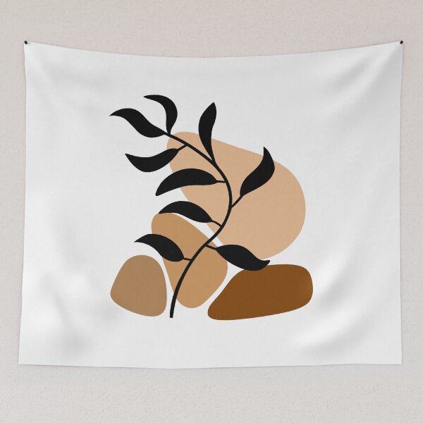 Item preview, Chocolate Brown Boho Minimalism designed and sold by Sartoris Art.
