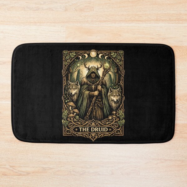 Item preview, The Druid Tarot Card Fantasy Tabletop RPG Art designed and sold by Fenay Designs.