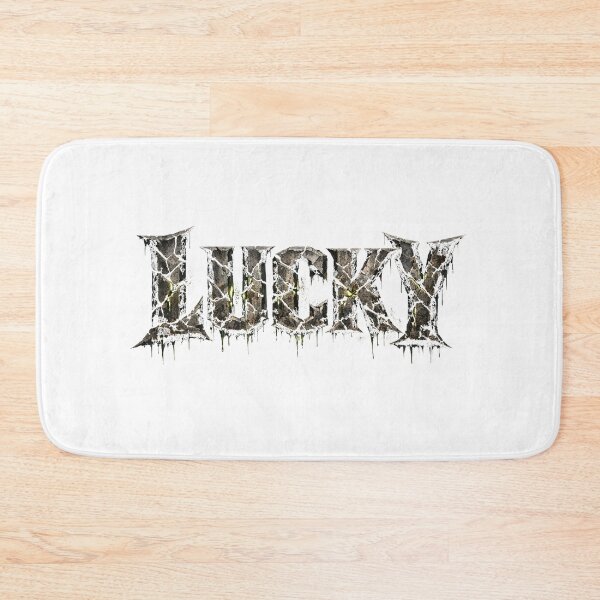 Item preview, Dare to tempt fate with the “LUCKY” horror-style graphic tee. designed and sold by Focus-Photo-PG.