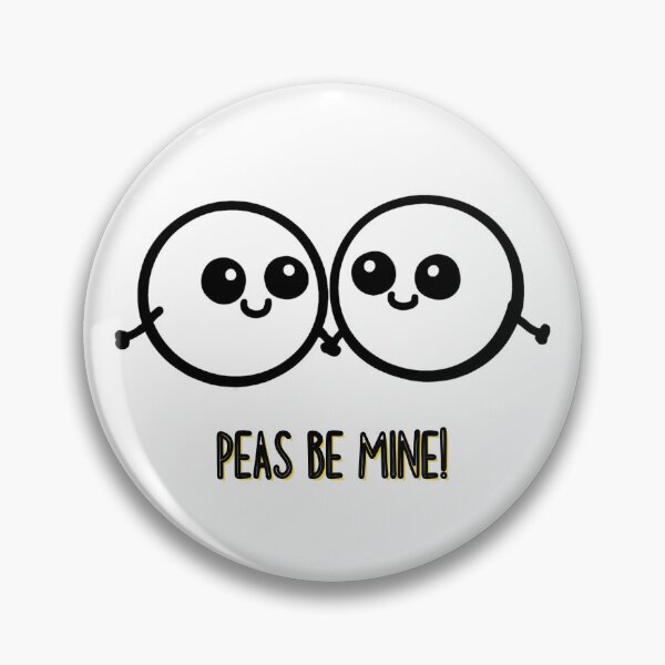 Item preview, Peas Be Mine Cute Love Art designed and sold by NxtGenDesigns.
