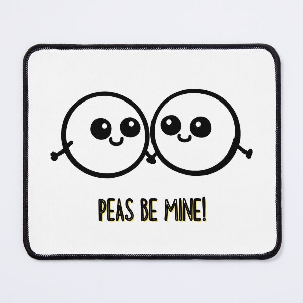 Item preview, Peas Be Mine Cute Love Art designed and sold by NxtGenDesigns.