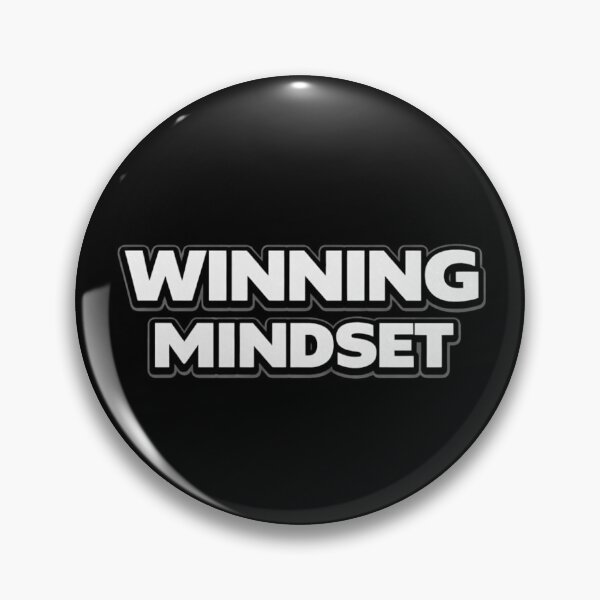 Item preview, Winning Mindset Motivation Shirt designed and sold by Papier Atelier Art.
