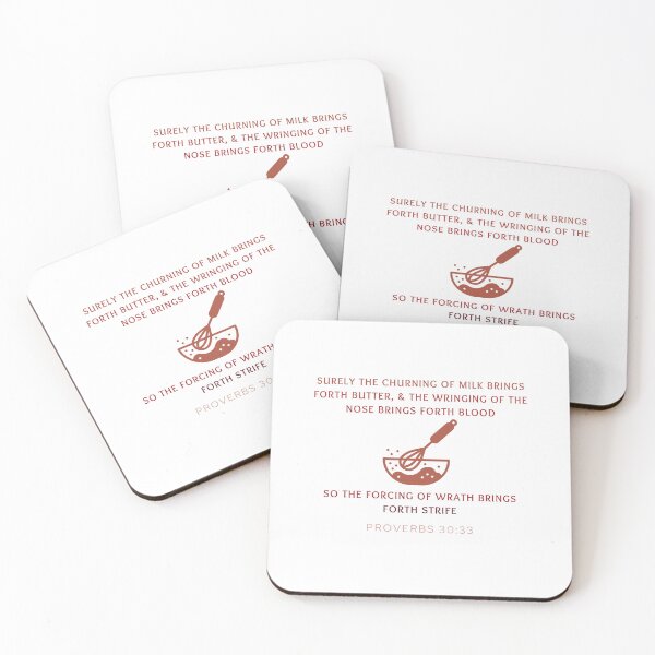 Item preview, Proverbs 30:33 designed and sold by Undonemadenew.
