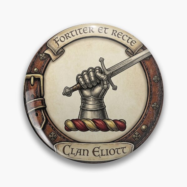 Item preview, Clan Eliott Crest designed and sold by BagTown Clans.