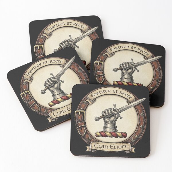 Item preview, Clan Eliott Crest designed and sold by BagTown Clans.