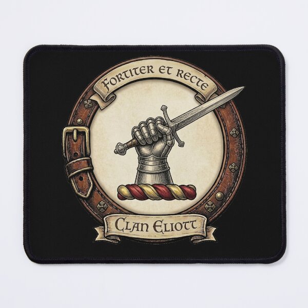 Item preview, Clan Eliott Crest designed and sold by BagTown Clans.