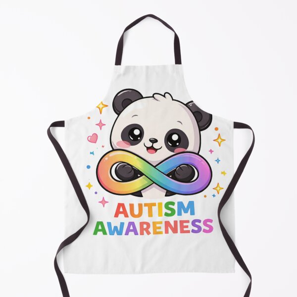 Item preview, Autism Awareness Panda – Cute Neurodiversity Infinity Symbol Design designed and sold by jerskie_12tribes.