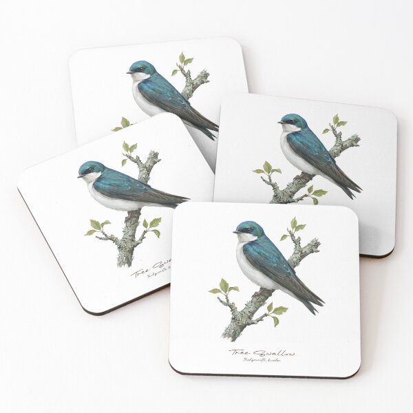 Item preview, Tree Swallow on Rustic Branch designed and sold by Takeda-art.