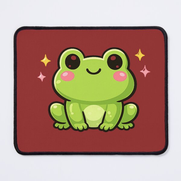 Item preview, Cute Kawaii Frog – Adorable Cartoon Frog Aesthetic Design designed and sold by jerskie_12tribes.