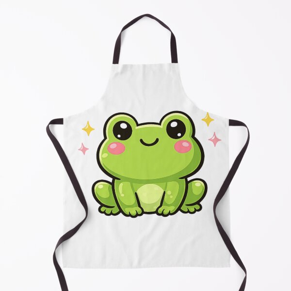 Item preview, Cute Kawaii Frog – Adorable Cartoon Frog Aesthetic Design designed and sold by jerskie_12tribes.