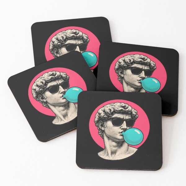 Item preview, Cool David Bubble Gum Pop Art | Funny Classical Statue Aesthetic designed and sold by Cosmicstar887.