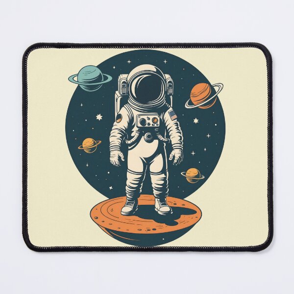 Item preview, Cosmic Explorer 10 | Astronaut Standing on a Moon Surface designed and sold by NK-Studios .