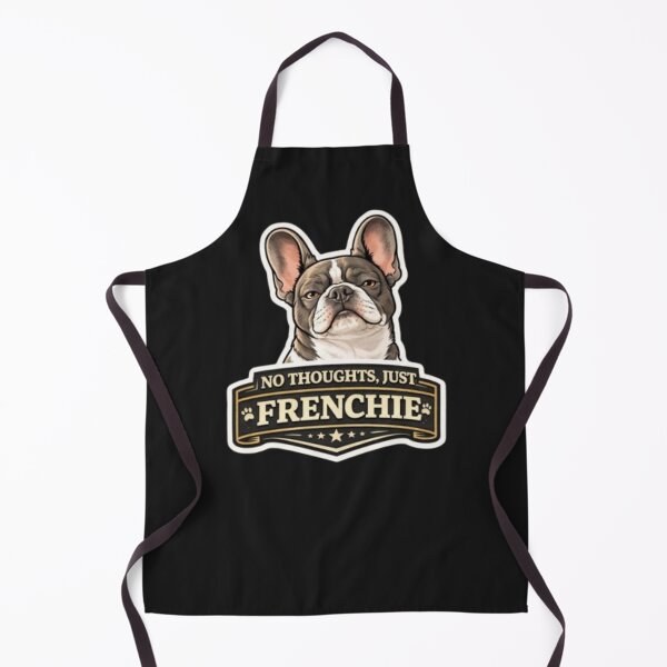 Item preview, Frenchie Humor Collection – No Thoughts Just Frenchie Funny French Bulldog Meme Design designed and sold by Frenchie Fever.