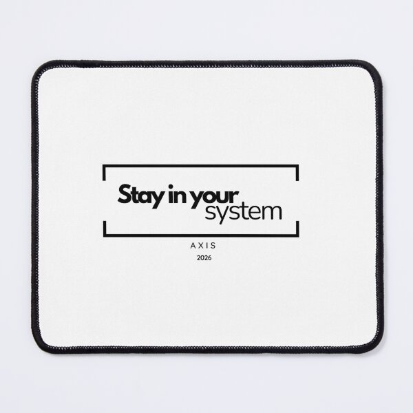Item preview, Stay in Your System – Discipline Mindset Motivation, Focus and Consistency Design designed and sold by AXIS-EQUILIBRIO.