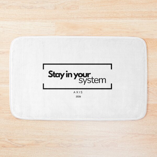 Item preview, Stay in Your System – Discipline Mindset Motivation, Focus and Consistency Design designed and sold by AXIS-EQUILIBRIO.