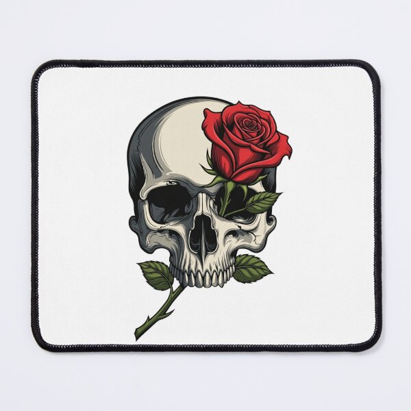 Item preview, Skull with Rose designed and sold by TADreamer1776.