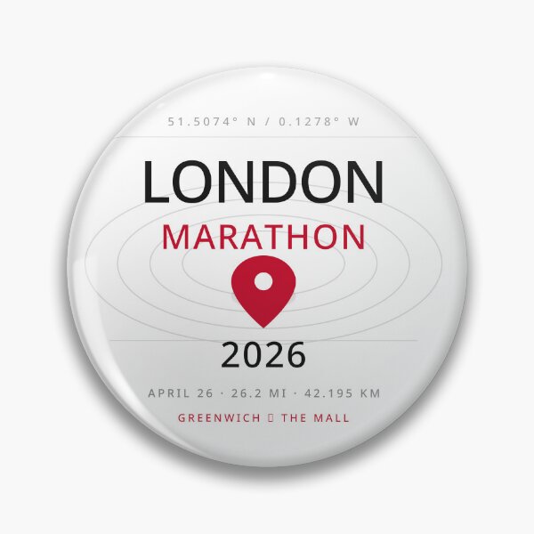 Item preview, London Marathon Greenwich - The mall designed and sold by MileMarkerSt.