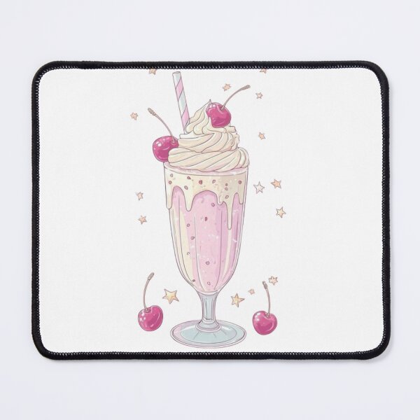 Item preview, Whimsical Pink Sundae with Magic Stars  designed and sold by AesthinkArt.