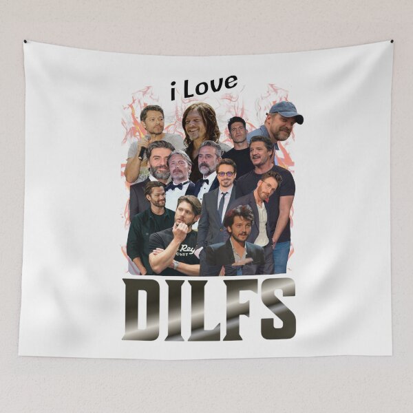 Item preview, i love dilfs bootleg 90s inspired  designed and sold by musclegirly.