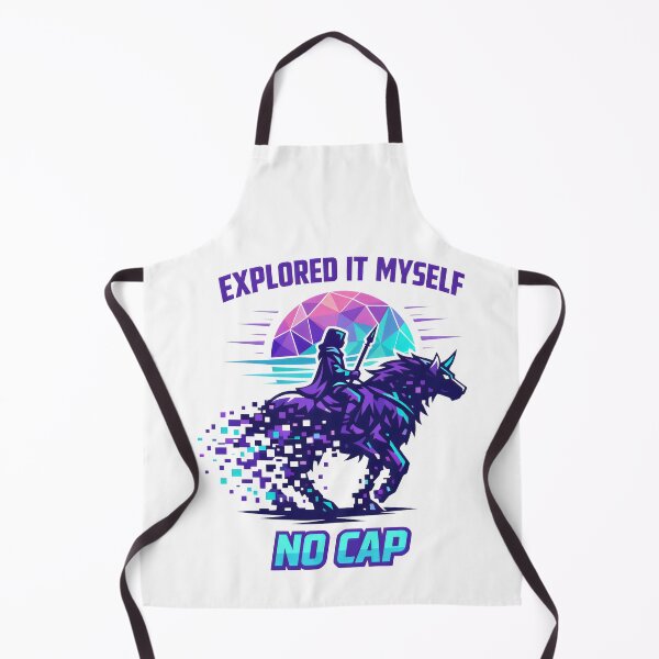 Item preview, Explored It Myself No Cap Gaming Fantasy Knight designed and sold by SplashTastic.