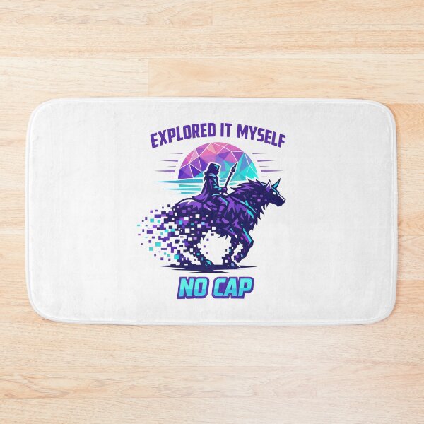 Item preview, Explored It Myself No Cap Gaming Fantasy Knight designed and sold by SplashTastic.