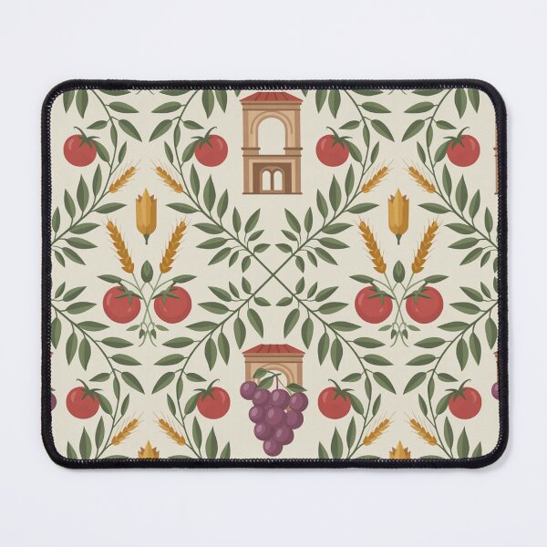 Item preview, Tuscan Italian Garden Seamless Pattern designed and sold by Midnight Veil Designs.