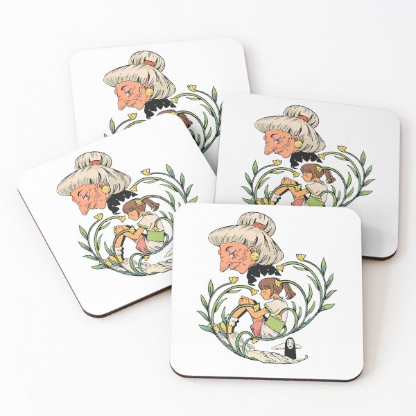 Item preview, Cute kawaii art girl & grandma go -%[ghiblis]%- flying away dragon designed and sold by Wenddys.