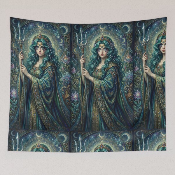 Item preview, Sailor Neptune in Moreau Style designed and sold by Solace Sparkles.
