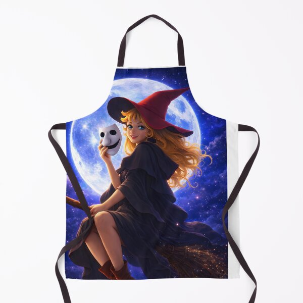 Item preview, Strega della luna - Witch Fantasy Night Sky Art designed and sold by Apocryphalwar.