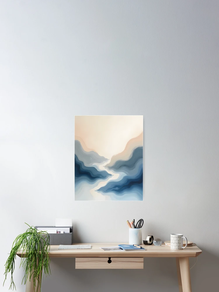 Thumbnail 2 of 3, Poster, Celestial Currents designed and sold by RVJdesigns.