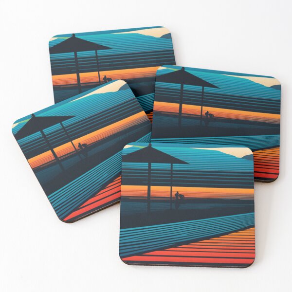 Item preview, Sunset orange and blue designed and sold by ArDi9168.
