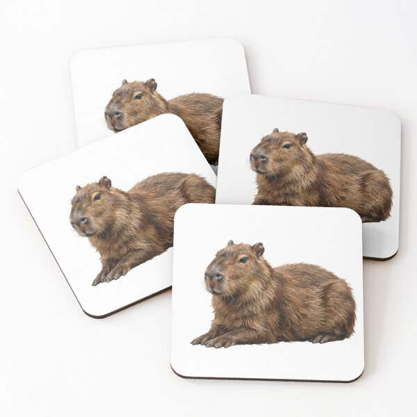 Item preview, Cute Capybara Watercolor  designed and sold by SOUFIANE1991.