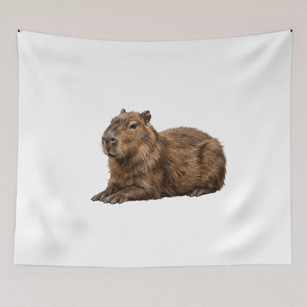 Item preview, Cute Capybara Watercolor  designed and sold by SOUFIANE1991.