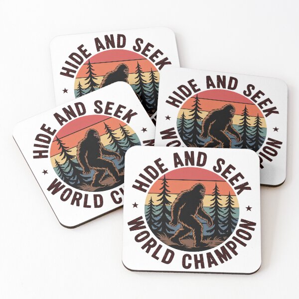 Item preview, Bigfoot Hide and Seek Champion designed and sold by Roy & Tiffany.