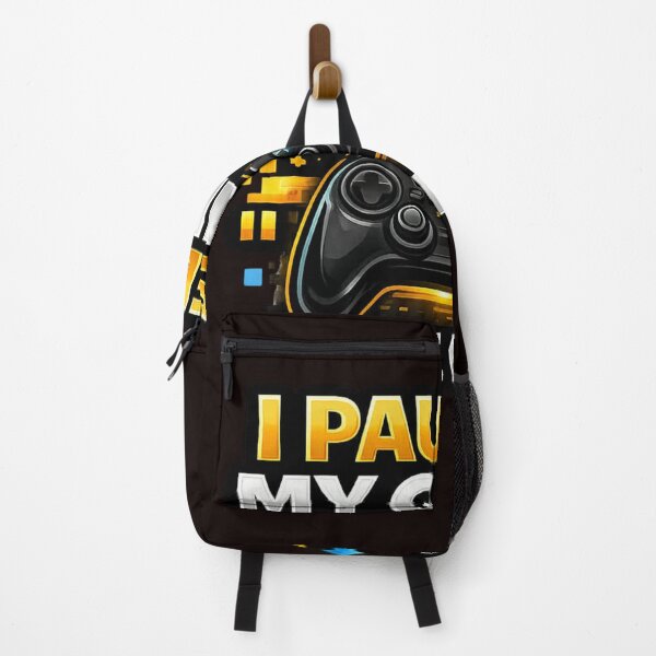 Item preview, I Paused My Game to Be Here Funny Gamer Design designed and sold by jerskie_12tribes.