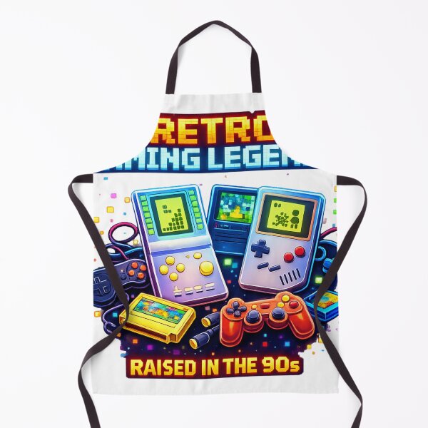 Item preview, Retro Gaming Legends – Raised in the 90s Vintage Gamer Design designed and sold by jerskie_12tribes.