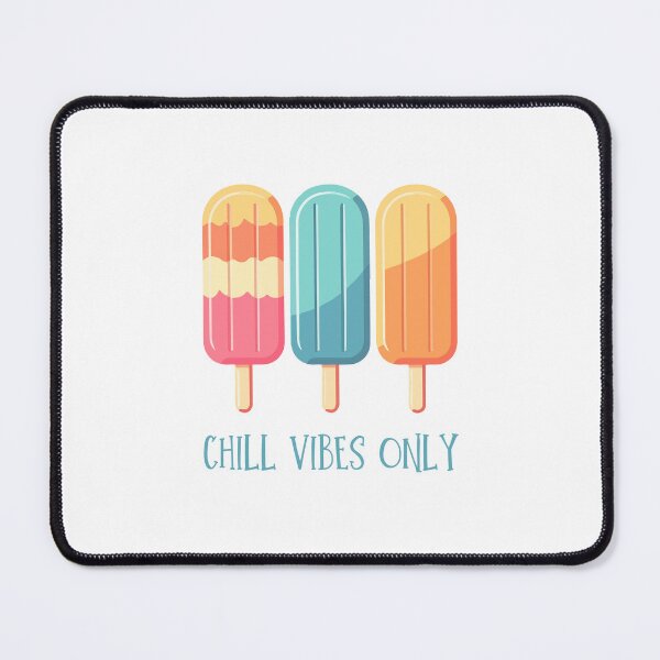 Item preview, Chill Vibes Only - Colorful Summer Ice Cream Design designed and sold by SparkLuxe.