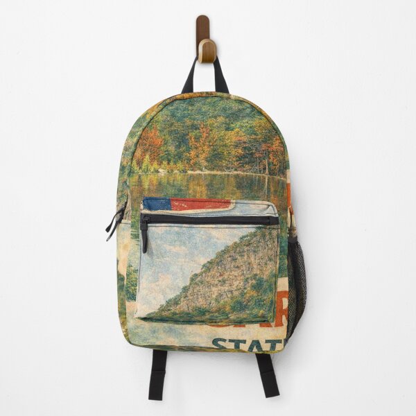 Item preview, Garner State Park Texas USA Vintage Retro Travel Hiking, Camping Adventure Climbing Mountain designed and sold by maximinano100k.