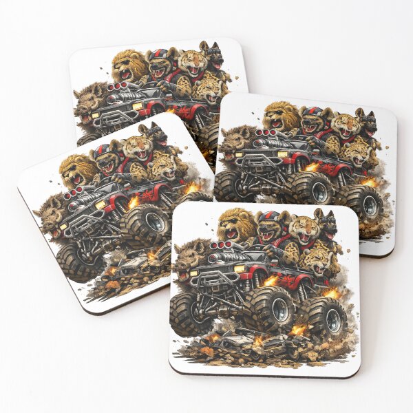 Item preview, Wild Beasts Monster Truck Rampage designed and sold by jerskie_12tribes.