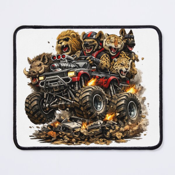 Item preview, Wild Beasts Monster Truck Rampage designed and sold by jerskie_12tribes.