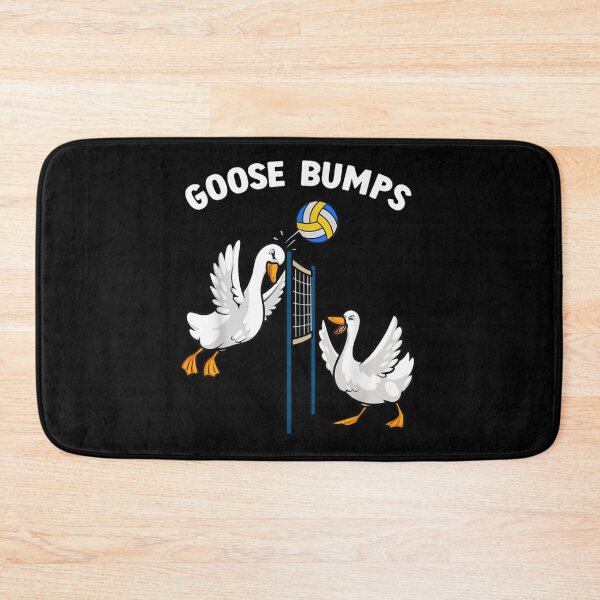 Item preview, Goose Bumps Funny Volleyball Goose Pun Cute Sports Humor Design designed and sold by Serene woods.