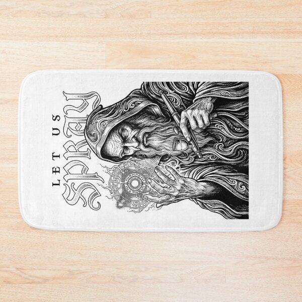 Item preview, Miniature Painter Wizard Let Us Spray Airbrush Fantasy RPG designed and sold by GrandeDuc.